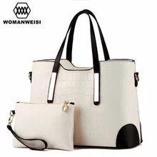Luxury Women Bags 2017 Brand New Designer Purses And Handbags Set Fashion Leather Lady Messenger Cross-body Bags Sacoche 8 Color