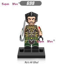 50 шт. Супер герои marvel dc comics модель Супермен РА Аль гул строительные блоки, друзья хобби Игрушки для мальчиков