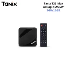 Tanix TX3 Max TV Box Android 7.1 Amlogic S905W with New ALICE UX 2GB RAM 16GB ROM Set Top Box 2.4G Wifi Bluetooth Media Player