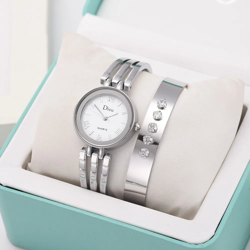 

Best Sell Women Watch New Fashion Girls Bracelet Watch Famous Top Brand Ladies Watches Quartz Wristwatch 3PC Clock Kol Saati #B