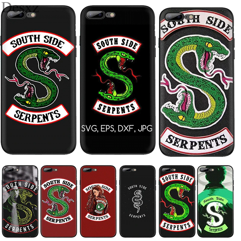 

Silicone Tpu Phone Case Riverdale South Side for iPhone 11 Pro X XS Max XR iPhone 6 6s 7 8 Plus 5 5s SE Protection Cover