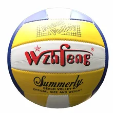 Официальный размер 5 из искусственной кожи, Волейбольный мяч, Пляжный гандбол, Volei, для помещений, на открытом воздухе, мягкий тренировочный матч, спортивный мяч