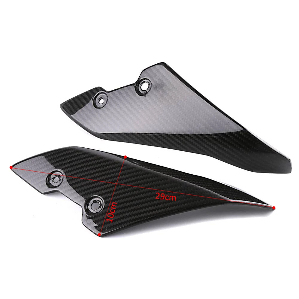SMOK Motorcycle Carbon Fiber Left Right Frame Fairing Panel Kits Guard Cover For MT10 MT 10 MT-10 2016 2017 2018 (9)111111