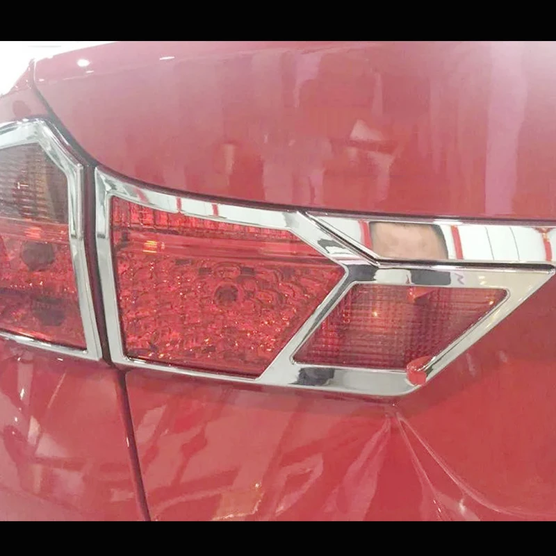 ABS Chrome для Honda City 2015 Аксессуары Тюнинг автомобилей Хвост свет крышка