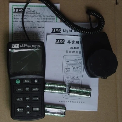 TES-1339 цифровой светильник, световой светильник, измеритель потока TES1339