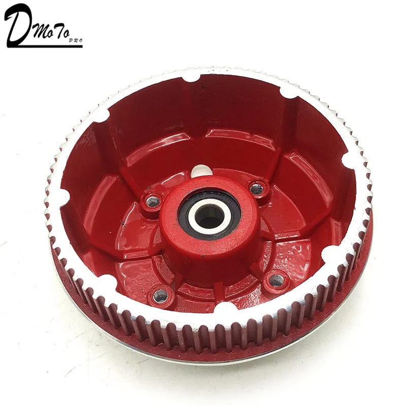 200X50 Wheels With Drive Gear 8X2" Tire and Inner Tube for Electric Scooter Wheel Chair Truck Pneumatic Trolley Cart