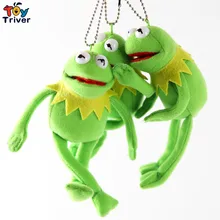 50pcs 15cm Plush Green Frog Doll Keychain Pendant Phone Accessories Toys Stuffed Animal Wholesale Wedding Party Christmas Gift