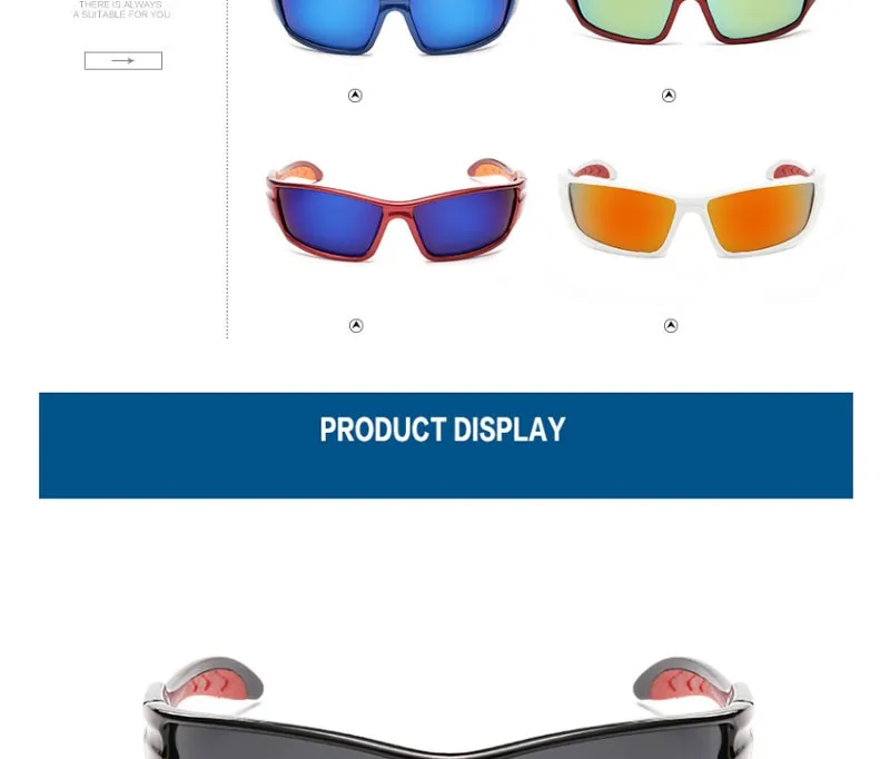 New Arrivals UV Protection Polarized Sunglasses For Men Women Cycling Glasses Running Goggles Sports Sun Glasses 6 Colors