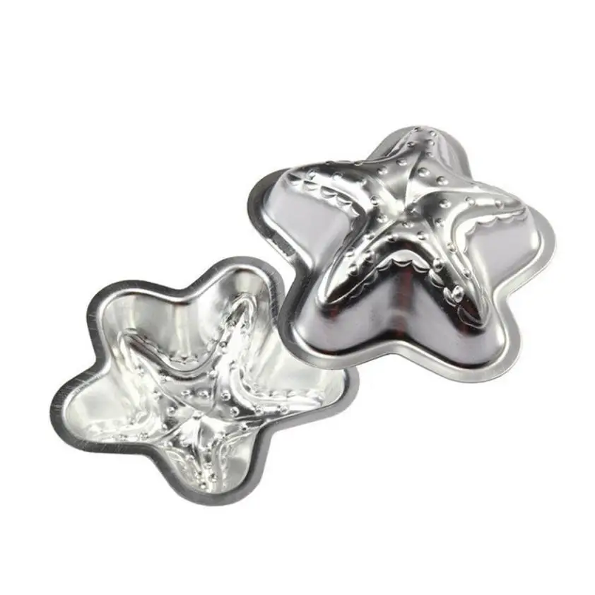 

Home & Kitchen Cake Mold Crafting Metal Bath Bomb Mold Cake Fizzy Star Shape DIY Metal Molds Set of 2 AUG 4