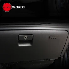 Автомобильный Стайлинг, микрофибра, кожа, Copilot, коробка для хранения перчаток, крышка, анти Kick, наклейка, протектор для Subaru 13-18, Forester Interior