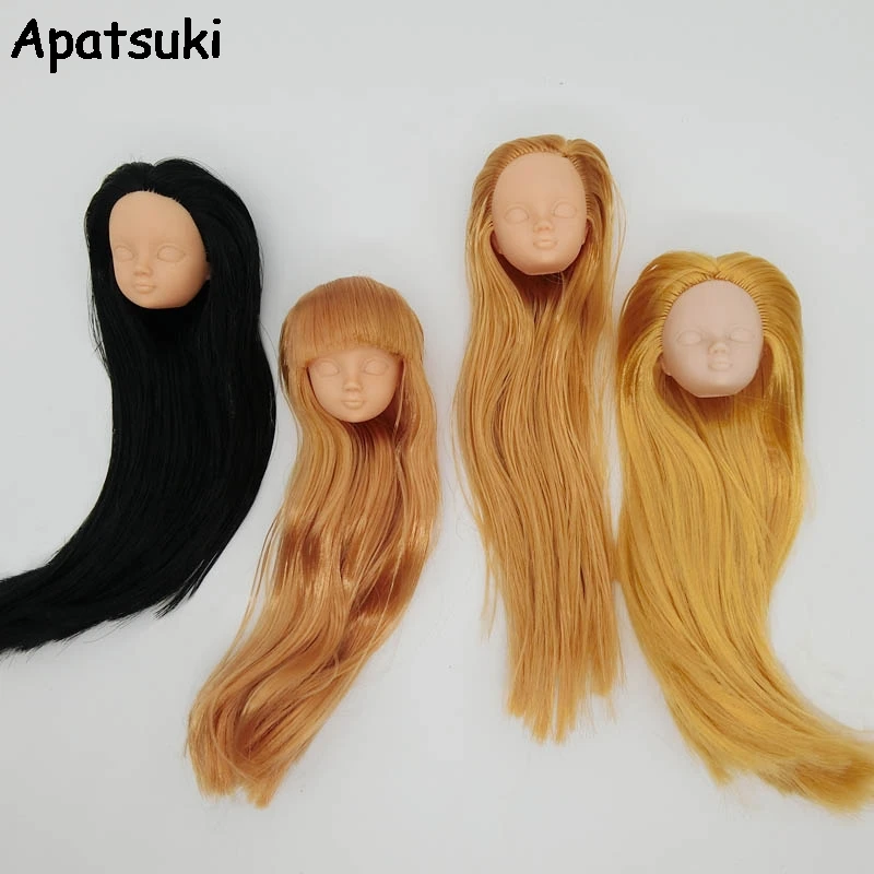 Мягкая Пластиковая форма для макияжа голова куклы DIY 11 5 &quotкукольных головок 1/6