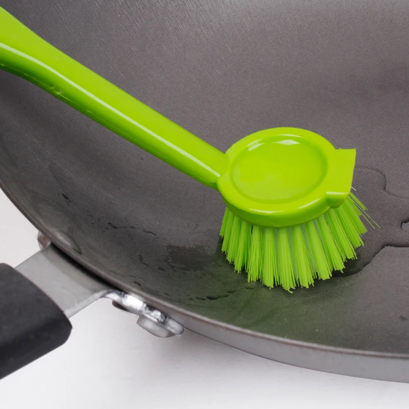Oil long handled brush pot pan dishes pot cleaning brush bowl brush