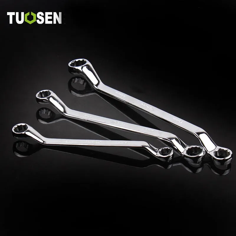 

1PCS 6-32mm Mirror Metric Glasses hex Wrench Durable High Hardness Auto Repair tool Double Head Wrench for car