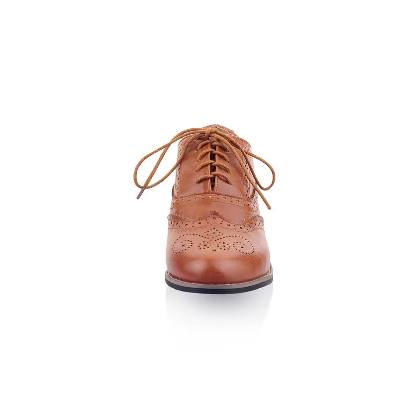 New 2019 Womens Flats Shoes Mixed Color Leather Oxfords Vintage Casual Shoes Spring Autumn Women Oxford Shoe Black