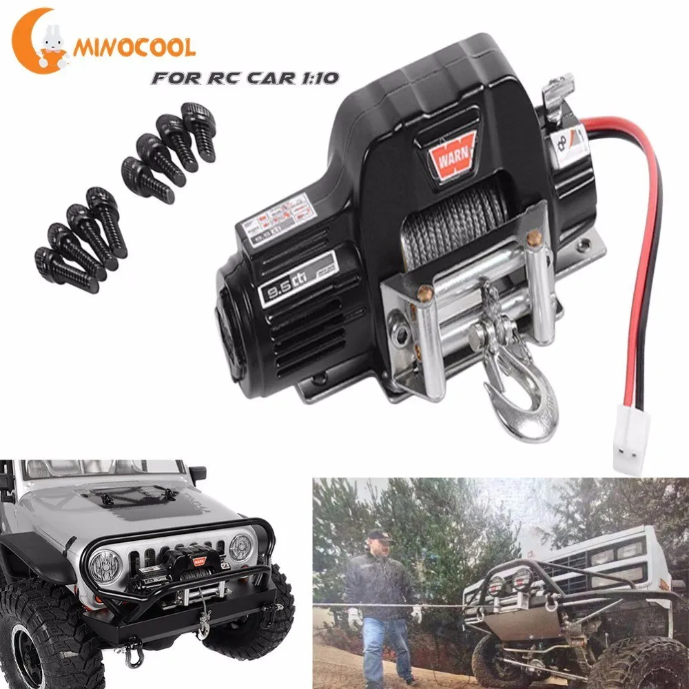 

TRX4 KM2 Generation 1/10 Simulation RC Climbing Car Radio Control Full Metal Winch D90 SCX10 Electric Winch