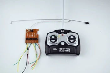 

5CH 27MHz Remote controller + Receiver for DIY Mini RC Car