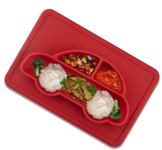 

baby dish Children 's Rice Bowl Plate Baby Bowls Plate Tableware Children Food Container Placemat Dishes Infant Feeding Cup Chil