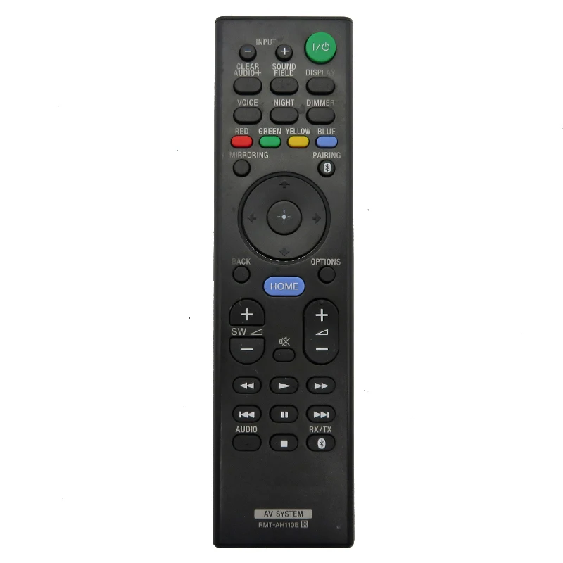 

Used Remote Control RMT-AH110E for Sony Audio HTNT3 HTXT3 HT-NT3