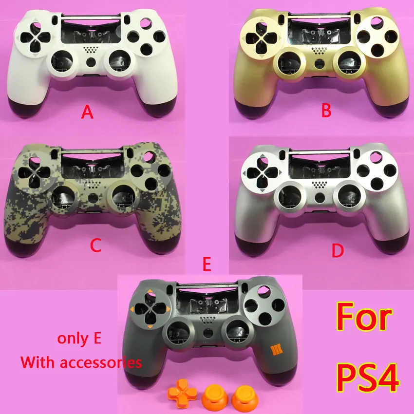 

YuXi Housing Shell Case Cover Skin Protector for Sony PlayStation 4 for PS4 PS 4 Gaming Controller. V1 Old Version JDM-001 011