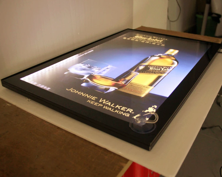 A2 SLIM LED LIGHT BOX POSTER DISPLAY Menu Board Decore graphics Advertising 