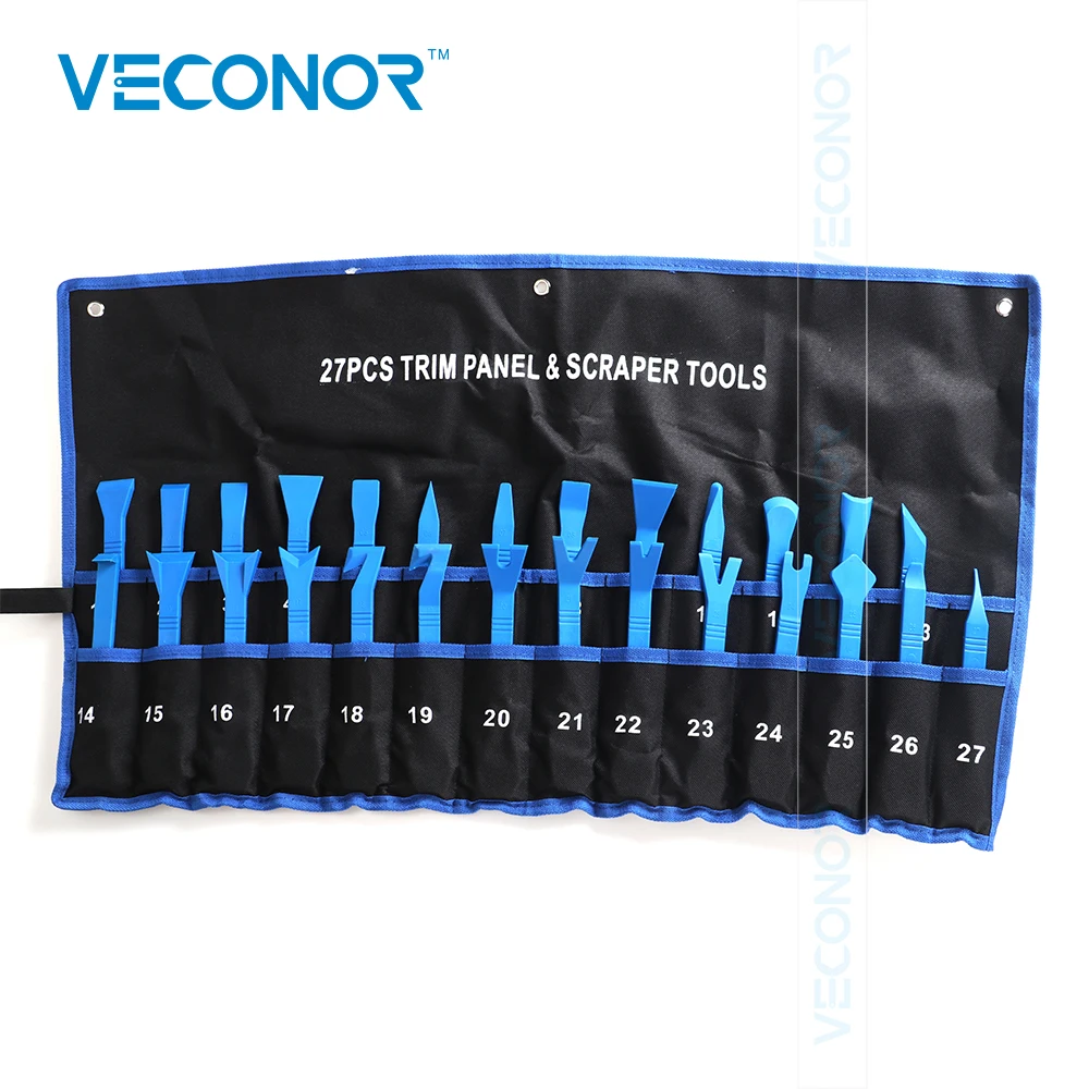 

Veconor 27Pcs Trim Removal Set Trim Tool For Removing Automotive Type Trims Dash Board Parts