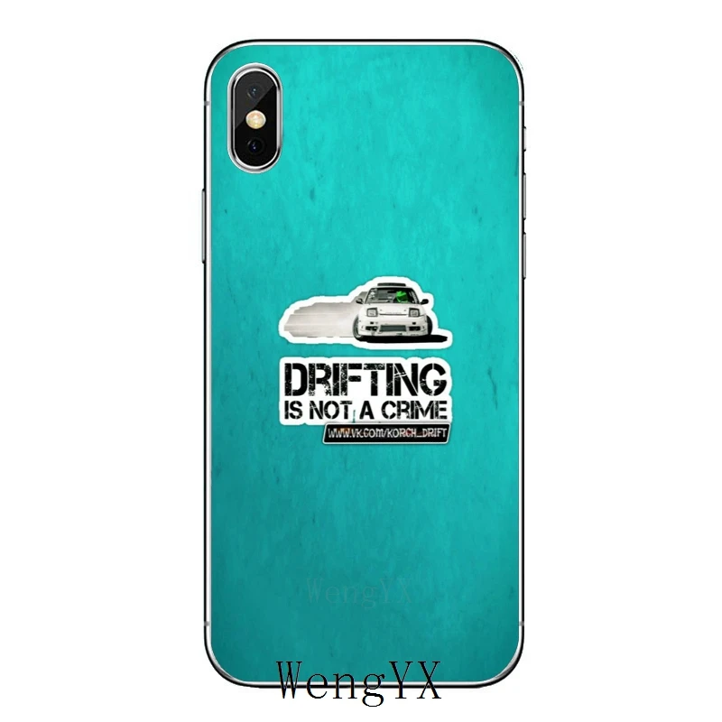 Тонкий, из ТПУ, мягкий чехол для телефона Apple iPhone X XR XS Max 8 7 6s 6 plus SE 5S 5c 5 4S 4 Racing Drift Cars Auto JDM - Цвет: Racing-JDM-car-A-09