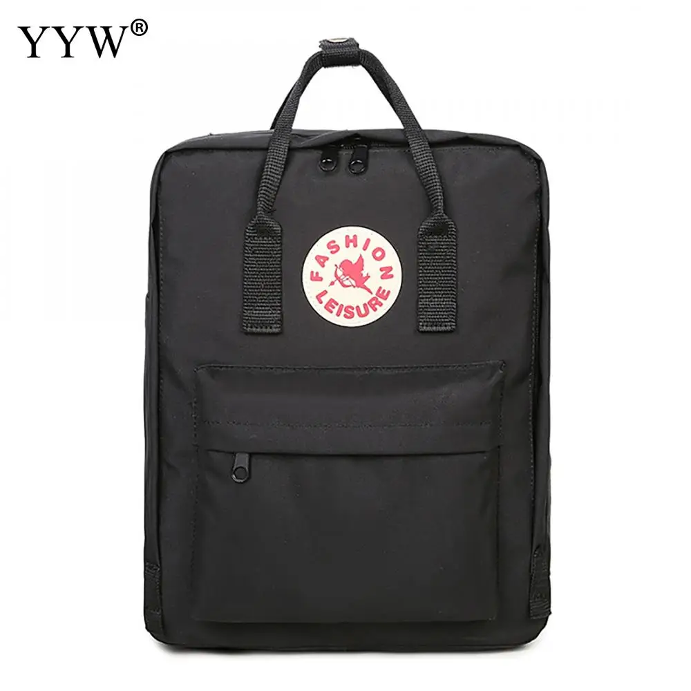 

Oxford Waterproof Black Backpacks Men Women Unisex Square Casual School Bags Large Capacity Students College backpacks