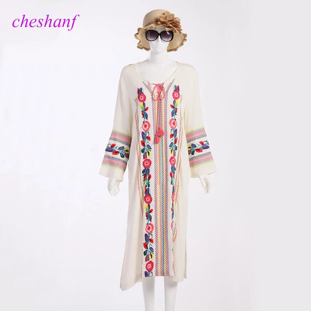 Mexican Embroidered Dress