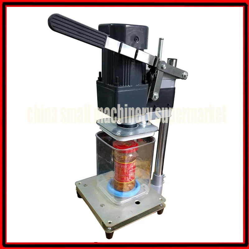 Semiautomatic Electric pneumatic vacuum bottle capping machine Cap rotating machine bottle cap Twisting twister sealing machine