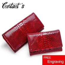 Fashion Brand Women Clutch Wallet Genuine Leather Candy Purse Female Long Cell Phone Wallet Design Serpentine Texture Money Bag Fashion Brand Women Clutch Wallet Genuine Leather Candy Purse Female Long Cell Phone Wallet Design Serpentine Texture Money Bag