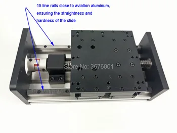 

GX150 1605 Ballscrew 600mm Effective Travel Rail Linear Guide Moving Table Slide Module Motion Without Motor CNC Machine