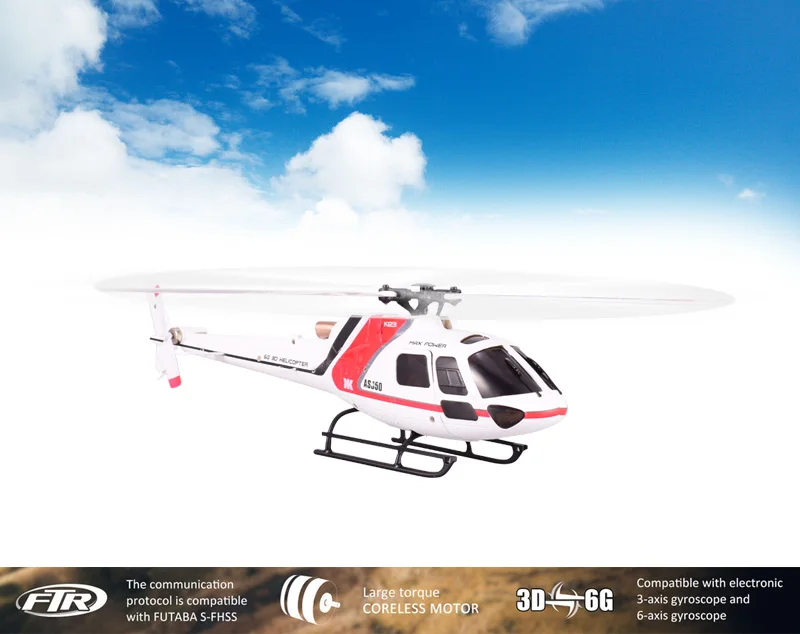 Wltoys XK AS350 K123 6CH 3D 6G система дистанционного управления бесщеточный двигатель RC вертолетный передатчик совместим с FUTABA S-FHSS