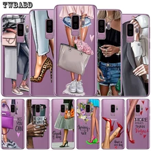 Модный женский чехол для samsung Galaxy S9 для samsung S8 S10 Plus S7 S6 Edge S10 Lite Note 8 9 Мягкий защитный чехол Etui