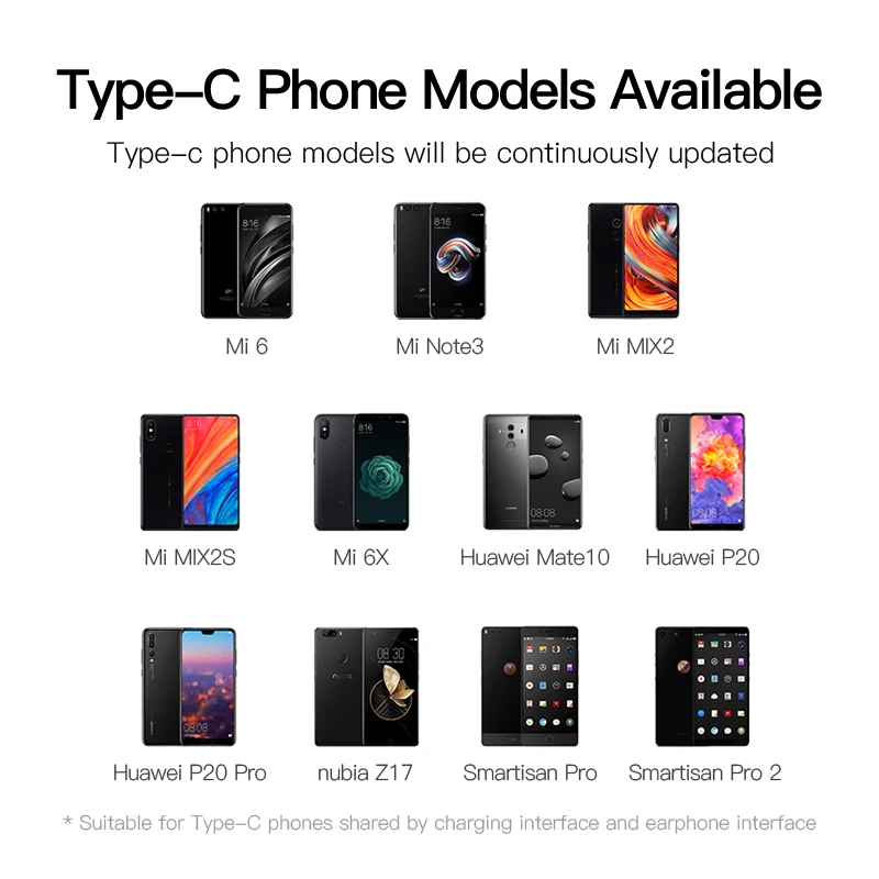 Vention USB Type C 3 5 мм адаптер для наушников штекер AUX аудио разъем Xiaomi 6 Mi6 MIX 2 Huawei Mate10 P20| |