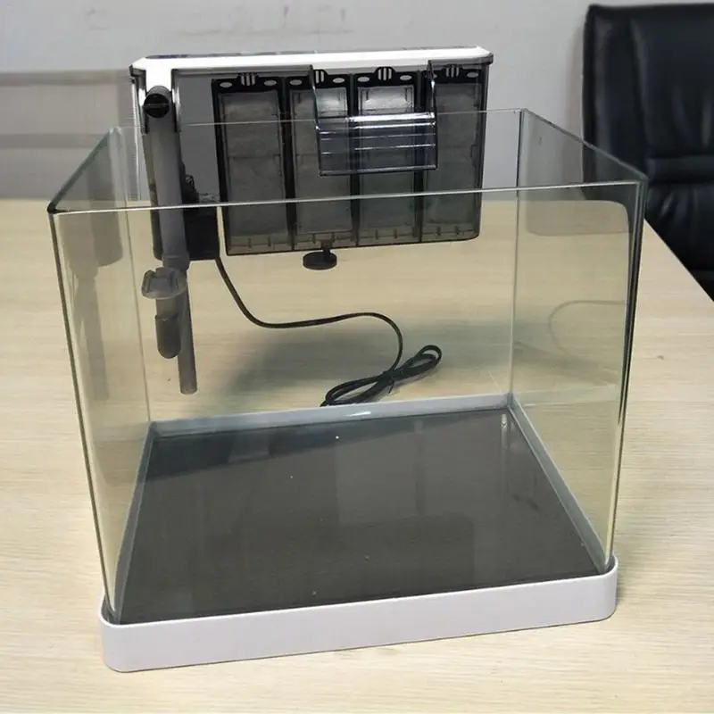 

New arrival Aquarium Filter Turtle Fish Tank Oxygen Setup machine super Waterfall External for aquarium accessories Rat