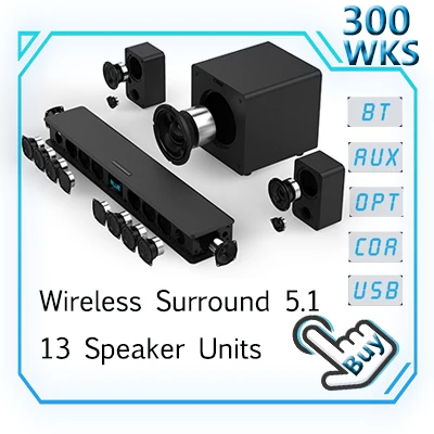 Nobsound SW80/SW100 8 дюймов 10 дюймов активный сабвуфер динамик 5,1 объемный звук HIFI высококачественный звуковой эффект домашний кинотеатр