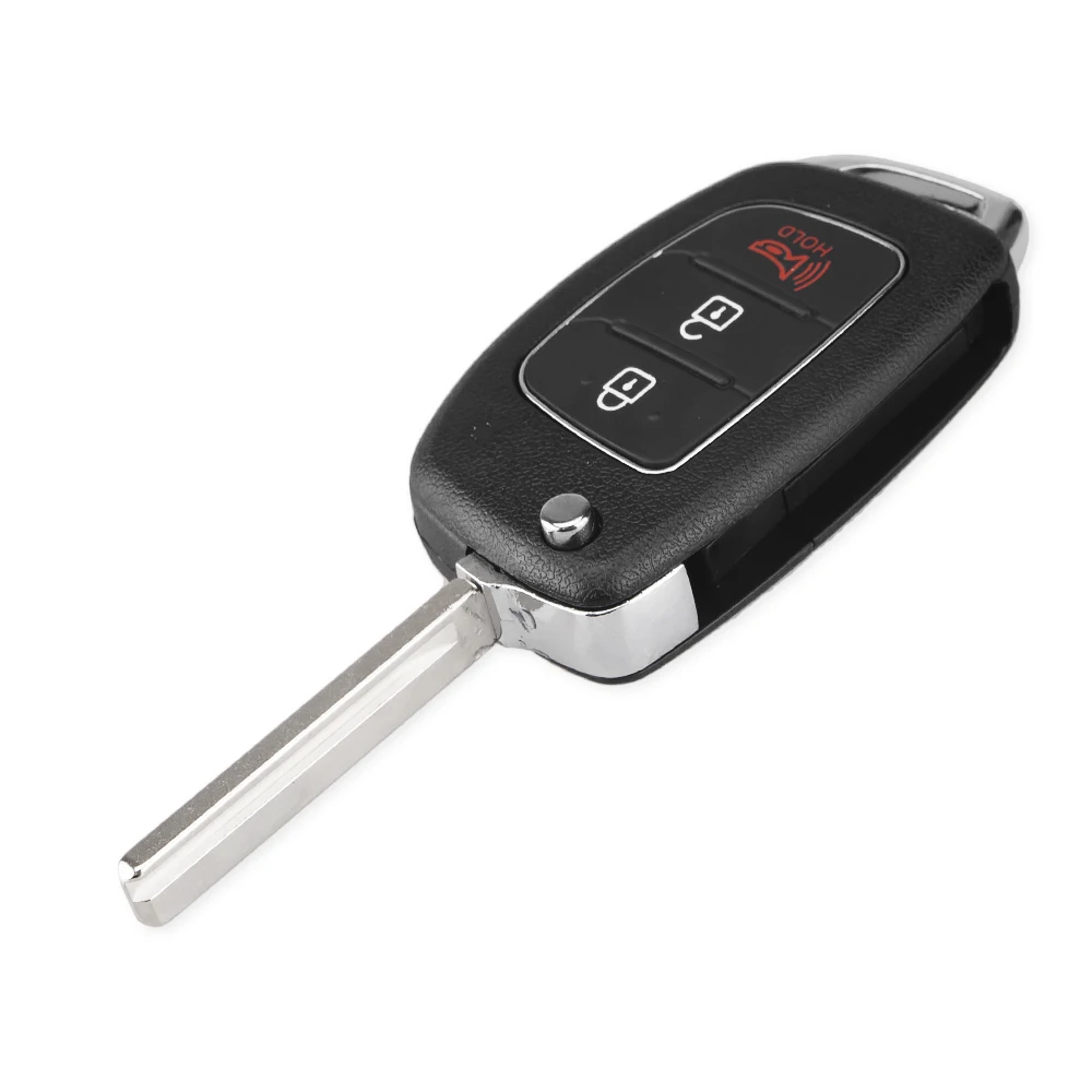 Ключ KEYYOU для Hyundai Solaris ix35 ix45 ELANTRA Santa Fe New Verna 3/4 кнопочный корпус автомобильного