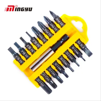 

17pcs Security Tamper Proof Screwdrivers Bit Magnetic Holder Phillips Torx Hex Triangle Bits Set Star Tamper Proof Hand Tools