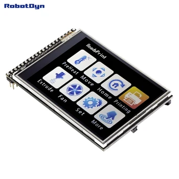 

TFT 2.8" LCD Touch Screen module, 3.3V, with SD and MicroSD card