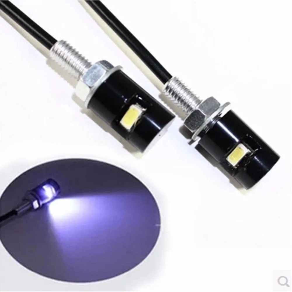 2pcs hot sale waterproof car LED license plate lights 5630 DRL led