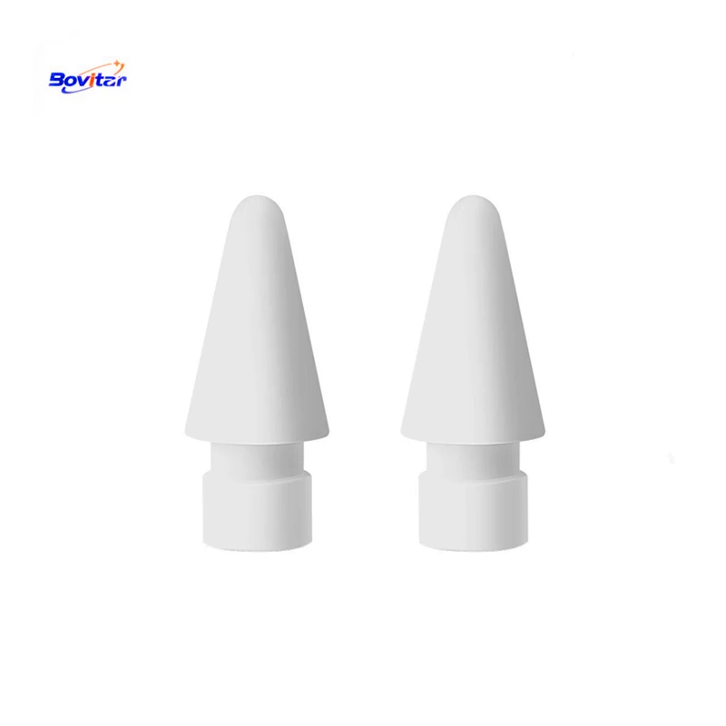 

2-Pack Lots Bovitar Spare Nib Tip Replacement For Apple Pencil 1/2 iPad Pro Stylus Touchscreen Tablet Pen