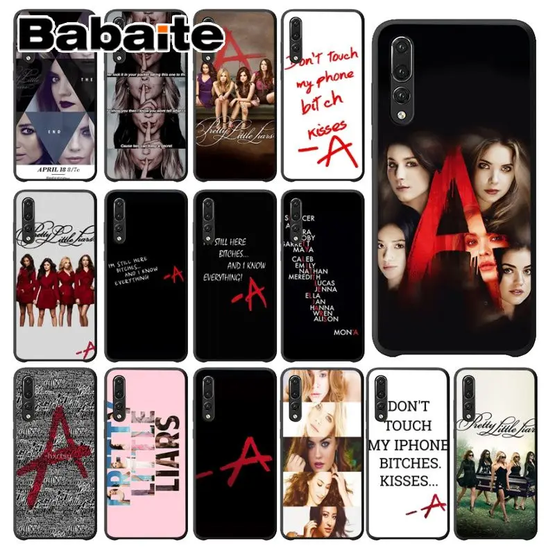 Чехол Babaite Pretty Little Liars PLL для ТВ шоу черный чехол телефона Huawei P20 Pro P10 Plus P9 Mate 10 Lite