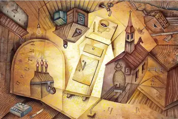 

002 Surreal abstract The wooden puzzle 1000 pieces Christmas gift ideas adult quality of imported high-end boutique