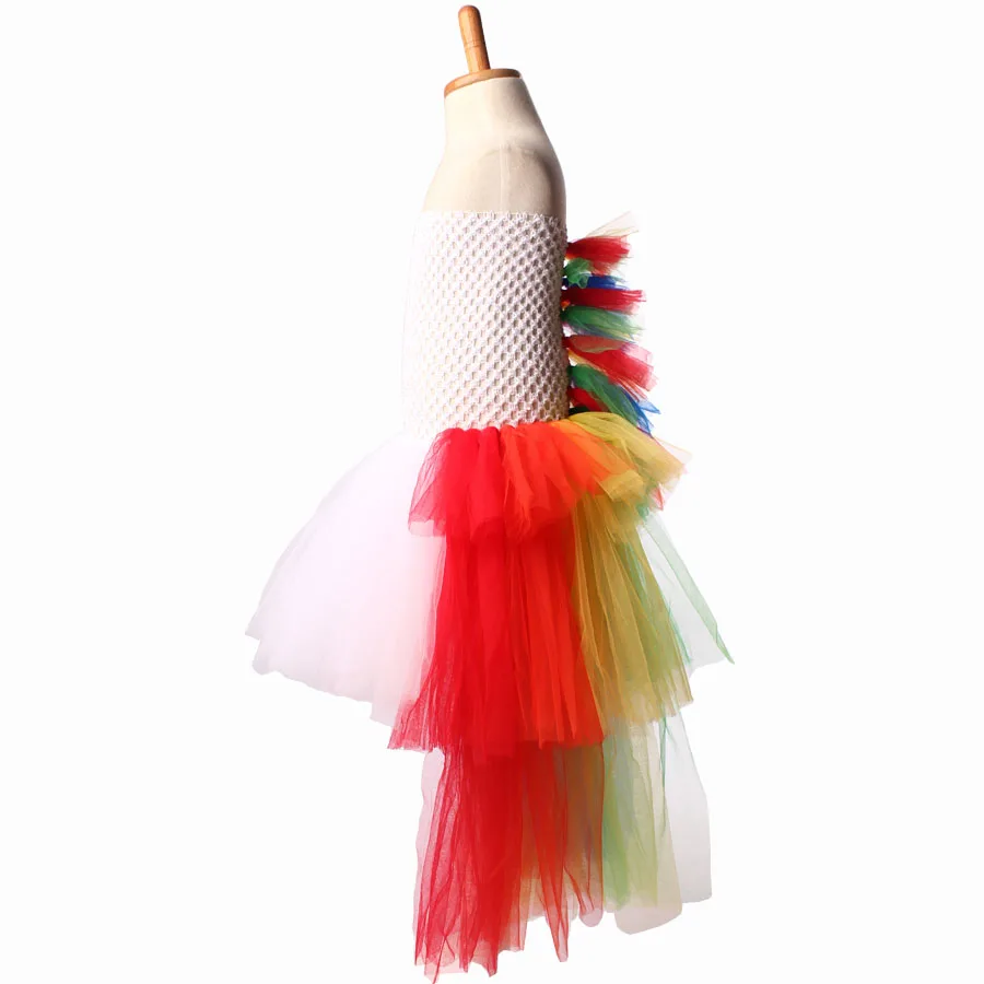 Rainbow tutu dress