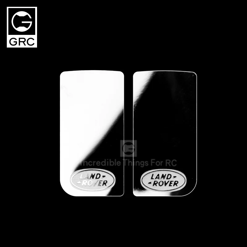 

High gloss Stainless steel rearview mirror for 1/10 RC Crawler Car Traxxas TRX4 Defender