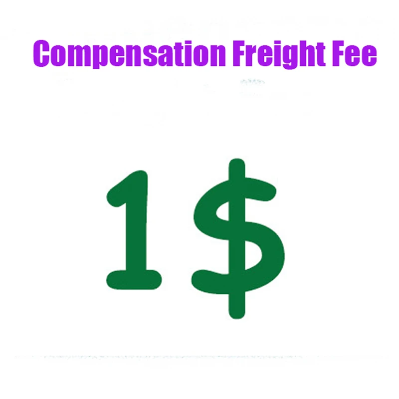 

Extra shiping cost / Compensation Freight Fee for order / remote area fee