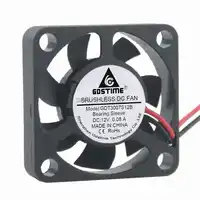 20 Pieces LOT Gdstime High Quality 30 x 30 x 7mm 30MM 3cm 2Pin 12V DC Small Cooling Fan