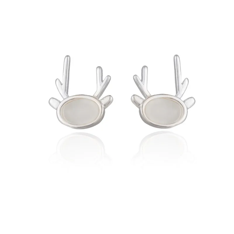 Antler earrings,christmas gift