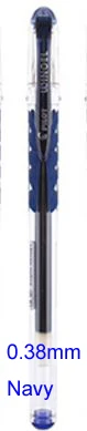Пилот ручка WINGEL BL-WG 0,38 мм 0,5 мм гелевая ручка Япония - Цвет: 038mm Blue Black