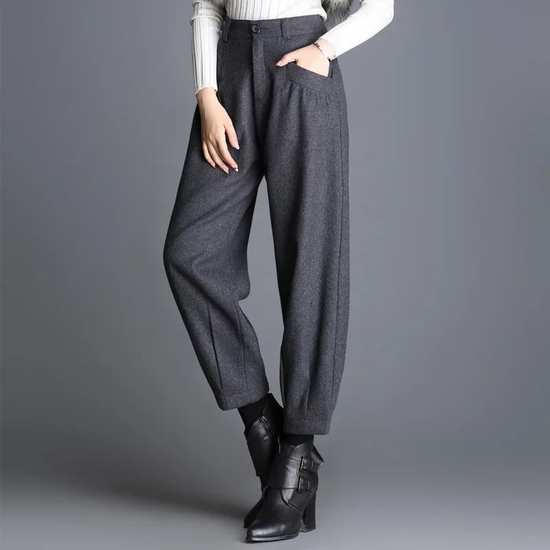 Одежда Палаццо Roupas одежда Pantalon Mujer джоггеры Spodnie Damskie для женщин Осень Зима